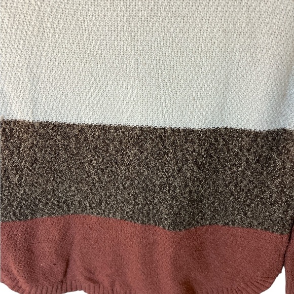Colorblock Women's Stylish Sweater XL - Picture 3 of 3